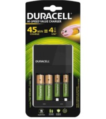 Duracell Charger CEF 14  con 2 AA+2AAA Value