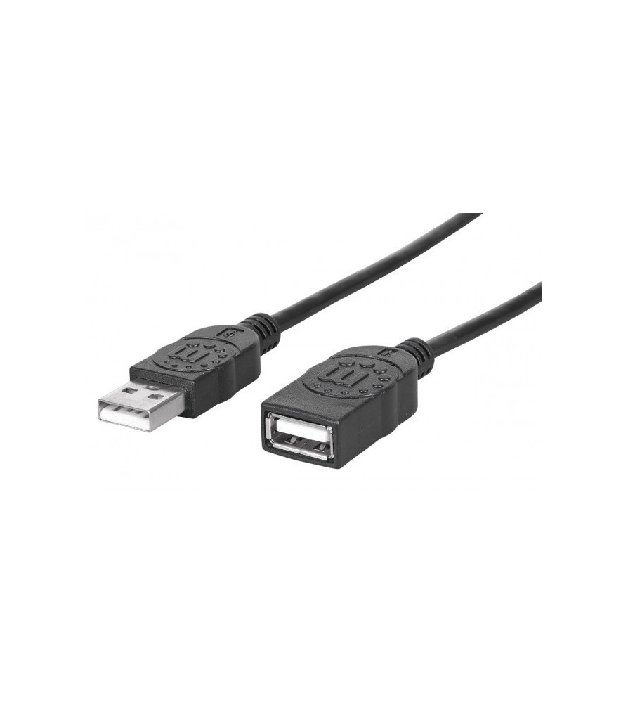 Cavo Prolunga USB 2.0 Hi-Speed 1.8m Nero