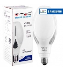 V-Tac Lampadina Led Olive Lamp E27 36W Chip Samsung 4000K
