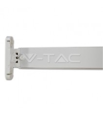 V-Tac Porta Neon Doppio Bianco 120Cm IP20