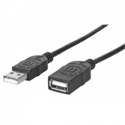 Cavo Prolunga USB 2.0 Hi-Speed 1.8m Nero
