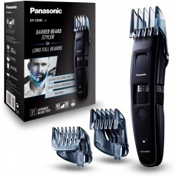 Panasonic Regolabarba Nero taglio 1-30 mm in 57 step da 0, 5 mm, 0, 5 mm lunghezza taglio senza pettine