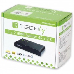 Techly Splitter HDMI 4K UHD 3D 2 vie