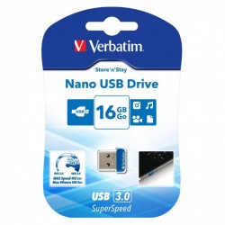 Verbatim NANO Memoria USB 3.0 16GB Blu