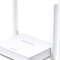 Mercusys  Router Wi-Fi 300 Mbps 2,4 Ghz 2 Porte LAN 10/100 Mbps